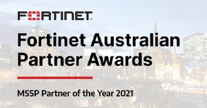 Fortinet 2021 Award Winner